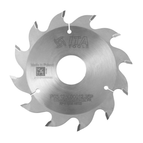Пильний диск 125x30x2,5x12 - пазувальний по дереву ITA P05.125030012.35P