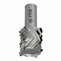 Фрезы алмазные спиральные (dia) с зубьями под углом 40° dtj.50.023.25.0sr3 50x23x80x25x55