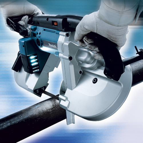 стрічкова пила по дереву Makita 2107FK - ручна, 220 в