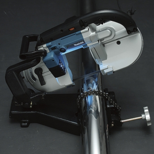 стрічкова пила по дереву Makita 2107FK - ручна, 220 в
