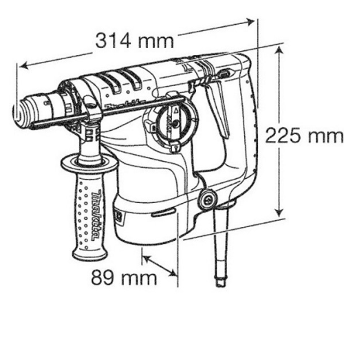 Перфоратор мережевий Makita 37774