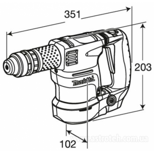 Відбійний молоток Makita HK1820