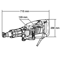 Молоток отбойный сетевой Makita HM1307C