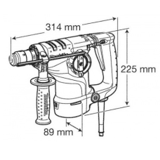 Перфоратор мережевий Makita HR2810T