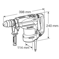Перфоратор мережевий Makita HR3210FCT