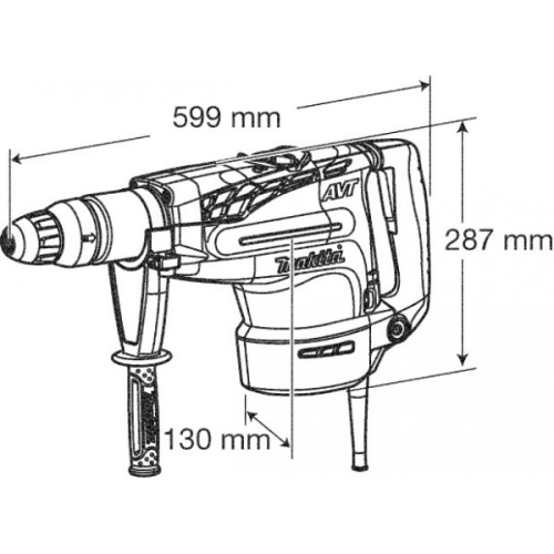 Перфоратор мережевий Makita HR5211C