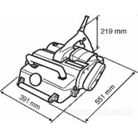 Электрорубанок (рубанок) Makita KP 312 S