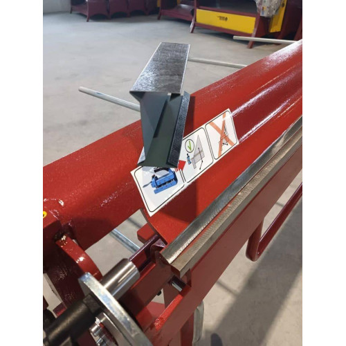 Станок для гнуття листового металу prod-masz red 2200/0,8/160 - 2140 мм