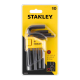 Набор ключей шестиграных STANLEY 0-69-253