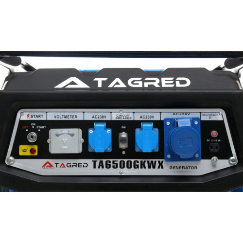 Генератор бензиновый для дома Tagred TA6500GKWX