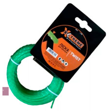 Леска для мотокосы X-TREME 3,0 мм х 15 м, зеленая