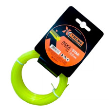 Леска для мотокосы X-TREME 2,0 мм х 15 м, желтая