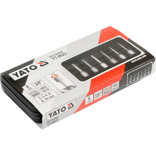 Набір екстракторів для шпильок Yato YT-0623