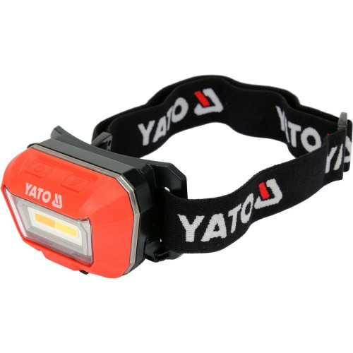 Налобный аккумуляторный фонарь Yato YT-08490