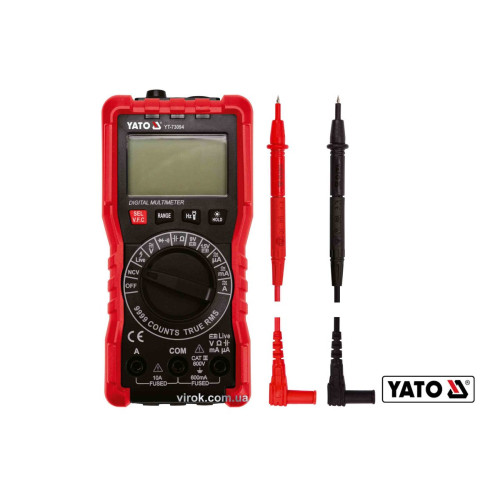 Мультиметр професійний цифровий Yato YT-73094