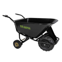 Садовая тележка тачка аккумуляторная Zipper ZI-EWB300-160L