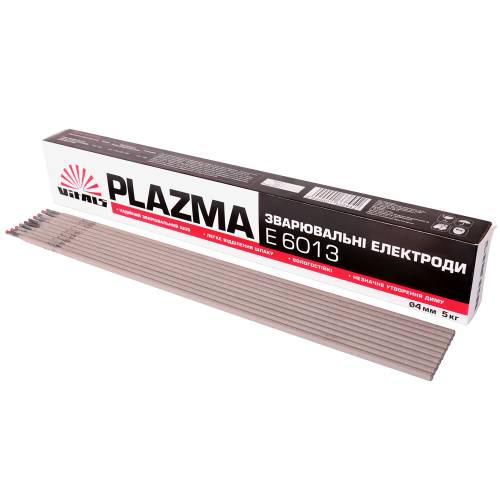 Електроди зварювальні Vitals Plazma E6013, d 4 мм, 5 кг 133894