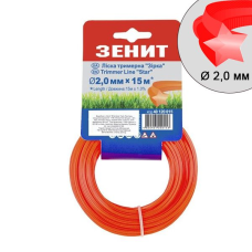 Леска для садовых триммеров ’’Звезда’’ 2,0 мм x 15 м