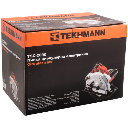 Електро циркулярка Tekhmann 845415