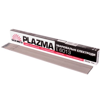 Електроди зварювальні Vitals Plazma E6013, d 3 мм, 1 кг 133891