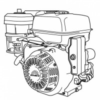 Двигун бензиновий Vitals GE 13.0-25s