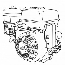 Двигатель бензиновый Vitals GE 13.0-25s
