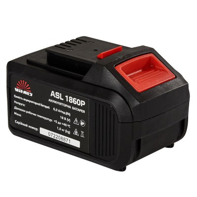 Батарея акумуляторна Vitals ASL 1860P SmartLine 174615