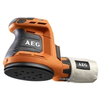 Орбітальна шліфувальна машина акумуляторна Aeg BEX18-125-0