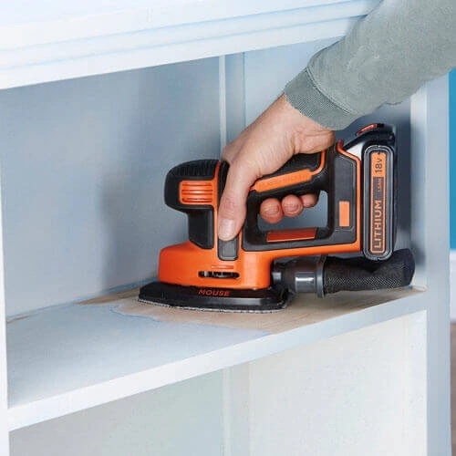 Щеточная шлифмашина вибрационная аккумуляторная Black+Decker BDCDS18N
