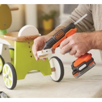 Аккумуляторный клеевой пистолет Black+Decker BDCGG12N