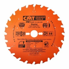 Пильний диск 250x30x2.4x24 - по дереву універсальний, тонкий пропил CMT 271.250.24M
