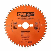 Пильный диск 200x30x2.8x48 - для ламината, пластика, цветных металлов CMT 296.200.48M