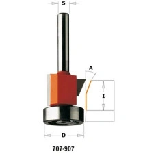 19 - 24.5x16(10+6)x56.5x6x0° - 25° Фрезы для снятия фаски с подшипником СМТ