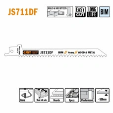 Полотно для сабельной пилы 150x130x12x1,25x4,3x6 JS711DF-5