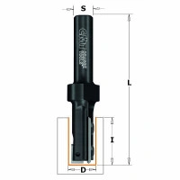 Фреза концевая пазовая с сменными ножами 653.661.11 16x28,3x91,5x20 insert carbide к ЧПУ станкам