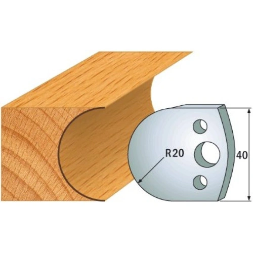 Профильные ножи (пара) 690.131 40x4 SP