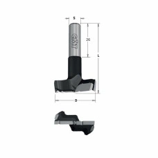 369.200.41 Свердло чашкове XTREME D=20 L=70 S=10x26 Z2+2 з подрібнювачем тирси RH