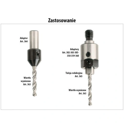 363.025.21 Сверло HWM D = S = 2,5 I = 27 L = 55 RH