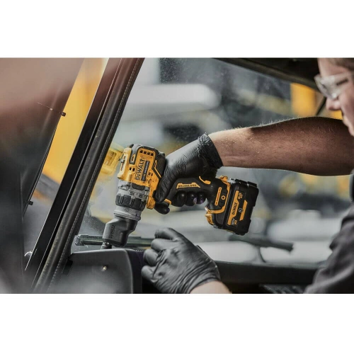 Дрель шуруповерт с насадками аккумуляторная бесщёточная Dewalt DCD703NT