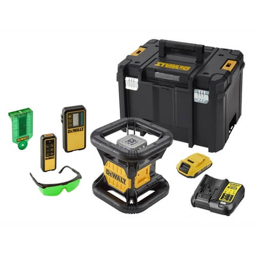 Лазерний рівень Деволт ротаційний Dewalt DCE079D1G