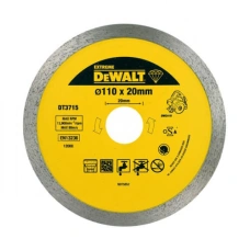 Алмазный пильный диск 110x20 - для керамики DeWALT DT3715