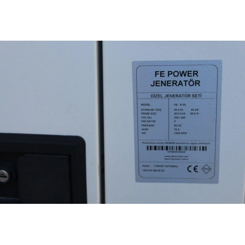 Дизель электро генератор Fe Power FE-R 55 KVA