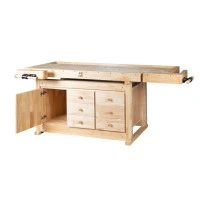 Столярный верстак из каучукового дерева Holzmann WB210C