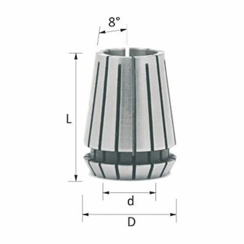 Цанги “ER40” ЧПУ станки ER40D11 11x41x46