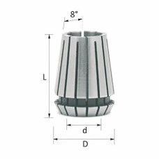 Цанги “ER32” ЧПУ станки ER32D03 3x33x40