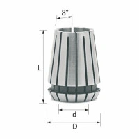 Цанги “ER40” ЧПУ станки ER40D08 8x41x46