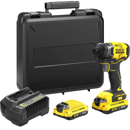 Гайковёрт аккумуляторный ударный бесщёточный Stanley Fatmax SFMCF810D2K