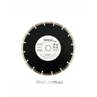 Алмазный пильный диск 230x22.2 - сегментный YATO YT-6005