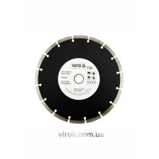 Алмазный пильный диск 230x22.2 - сегментный YATO YT-6005