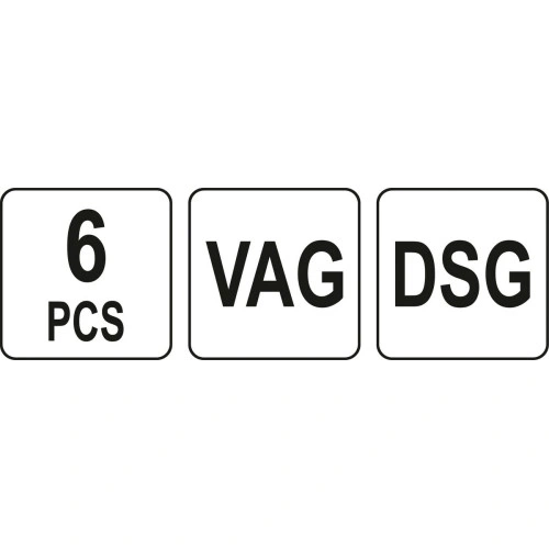 Комплект для обслуживания сцепления DSG YATO YT-06316